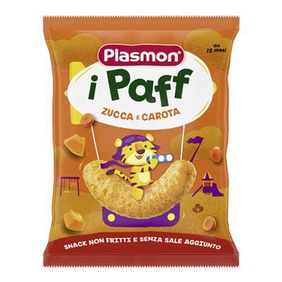 PLASMON PAFF ZUCCA E CAROTA GR.15