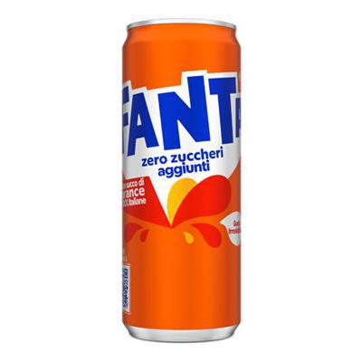 FANTA CL.33 ARANCIATA ZERO LATTINA