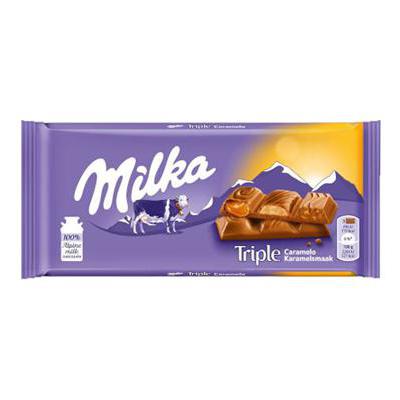 MILKA GR.90 TRIPLE CARAMEL