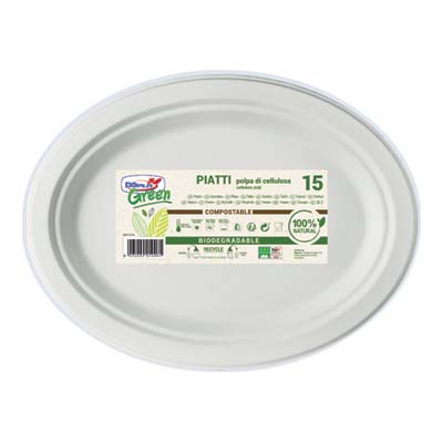 PIATTO GREEN PIATTO OVALE MAXIX15