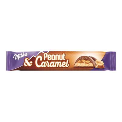 MILKA BARRETTA CIOCCOLATO PEANUT&CARAMEL GR.37