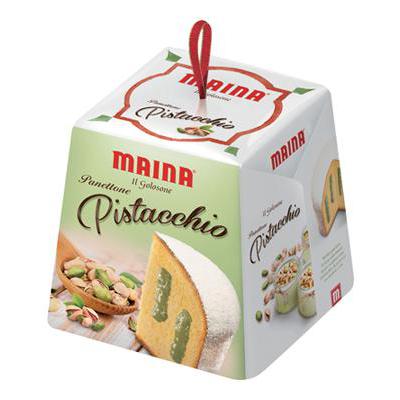 MAINA GOLOSONE PANETTONE PISTACCHIO GR.750