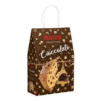 MAINA PANETTONE CIOCCOLATO GR.750   LINEA ELITE