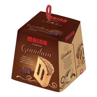 MAINA GOLOSONE GIANDUIA GR.750PANETTONE