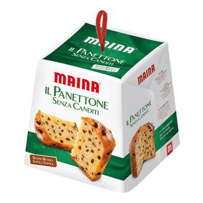 MAINA IL PANETTONE SENZA CANDITI KG.1