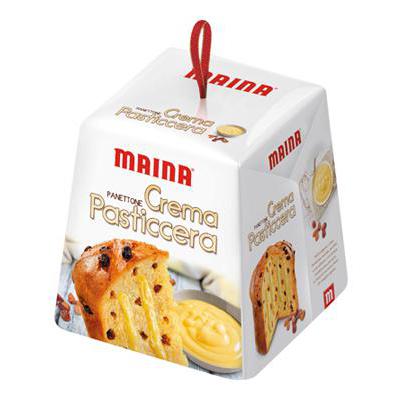 MAINA BRIO CREMA PASTICCERA GR.800 PANETTONE