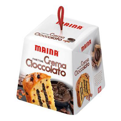 MAINA BRIO CREMA CIOCCOLATO GR.800 (PANETTONE)