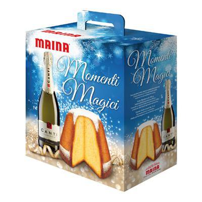 MAINA MOMENTI MAGICI PANDOROSTRENNA PANDORO+CANTI EXP120PZ