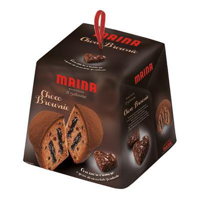 MAINA GOLOSONE CHOCOBROWNIE GR.750 (PANETTONE)