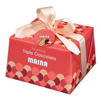 MAINA LE DELIZIE PANETTONE TRIPLO CIOCCOLAT.GR.750