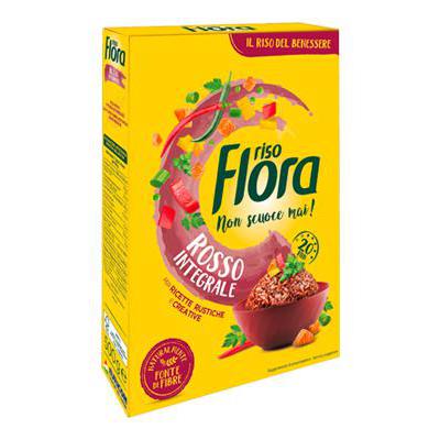 FLORA RISO ROSSO INTEGRALE GR.500