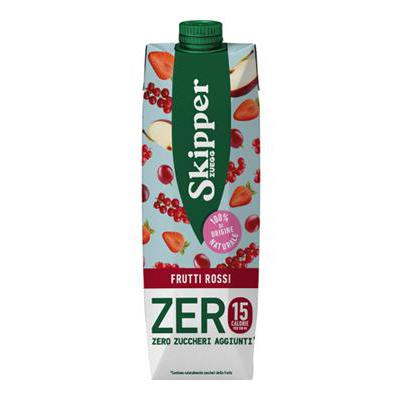 SKIPPER SUCCO FRUTTI ROSSI ZERO LT.1