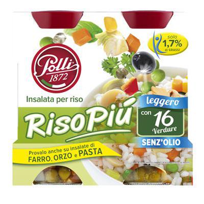 POLLI RISOPIU'ALLE VERDURE SENZA OLIO GR.360X2 PZ