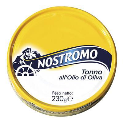 NOSTROMO TONNO ALL'OLIO DI OLIVA GR.230