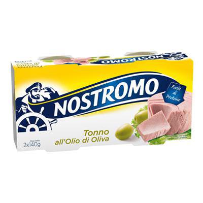 NOSTROMO TONNO ALL'OLIO DI OLIVA GR.140X2