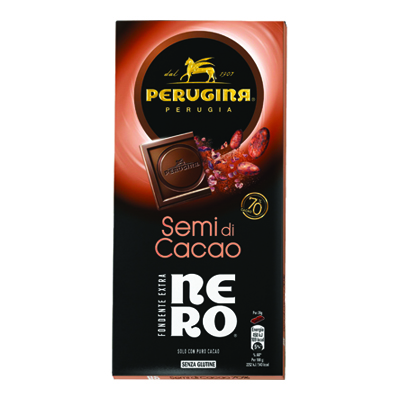 PERUGINA NERO TAVOLETTA GR.85GRANELLA CACAO