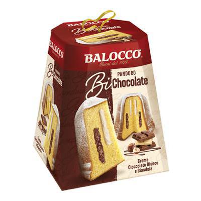 BALOCCO PANDORO GR.800 MAXICIOK BI-CHOCOLATE