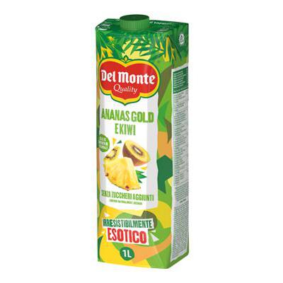 DEL MONTE ANANAS GOLD E KIWI TETRA LT.1