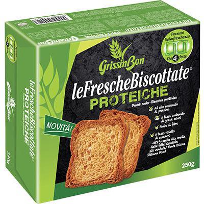 GRISSIN BON FETTE BISCOTTATE PROTEICHE GR.250