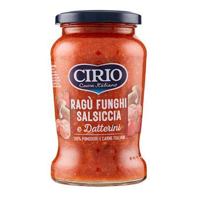 CIRIO SUGO SALSICCIA/FUNGHI EDATTERINI GR.350