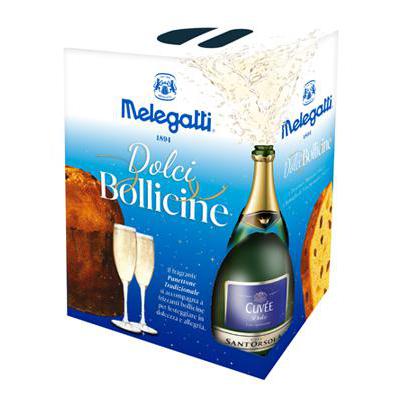 MELEGATTI DOLCI BOLLICINE PANETTONE                GR680+SAN