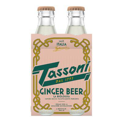 TASSONI GINGER BEER CL.18X4 ANALCOLICA