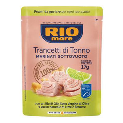 RIO MARE TRANCETTI IN BUSTA LIMONE & ZENZERO GR.70