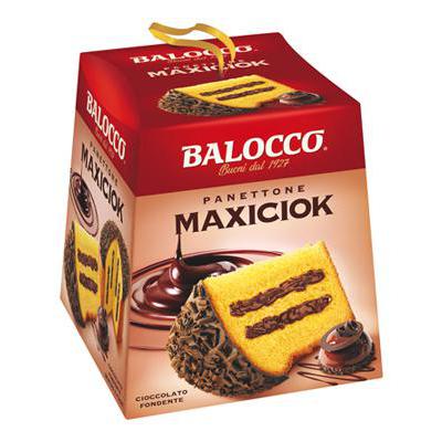 BALOCCO PANETTONE MAXICIOK GR.800