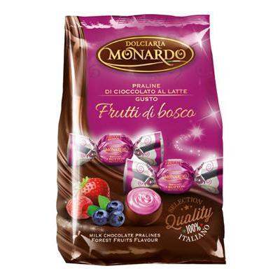 MONARDO PRALINE GR.100 FRUTTIDI BOSCO BUSTA PR12