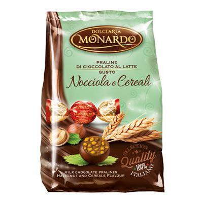 MONARDO PRALINE GR.100 NOCCIOLA&CEREALI BUSTA