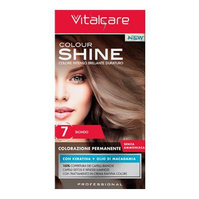 VITALCARE COLORAZIONE CREMA N.7 BIONDO SENZA AMMONIACA