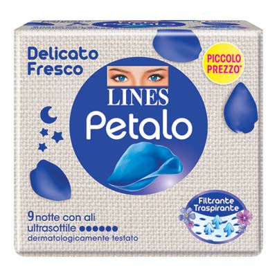 LINES PETALO ULTRA NOTTE X9