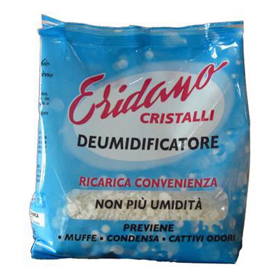 ERIDANO CRISTALLI DEUMIDIFICATORE GR.500