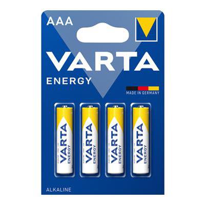 VARTA ALCALINE MINISTILO ENERGY AAA BLISTER 4