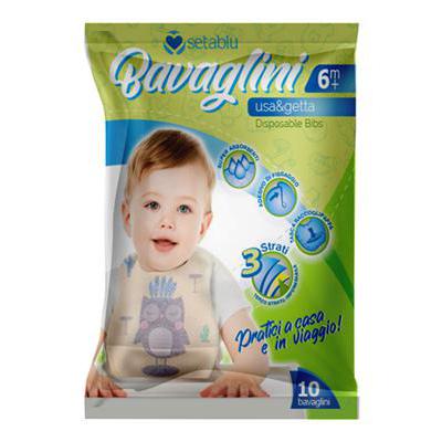 SETABLU BAVAGLINI BABY MONOUSOX10 PZ