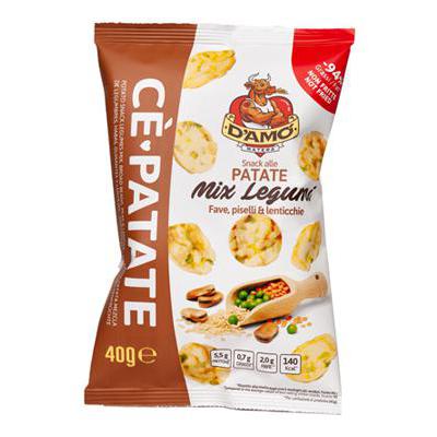 D'AMO PATATE MIX LEGUMI GR.40