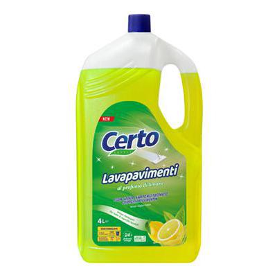 CERTO LAVAPAVIMENTI LIMONE LT.4