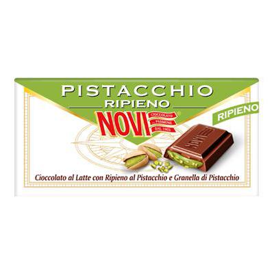 NOVI TAV.CIOCCOLATO LATTE RIP.PISTACCHIO GR.100